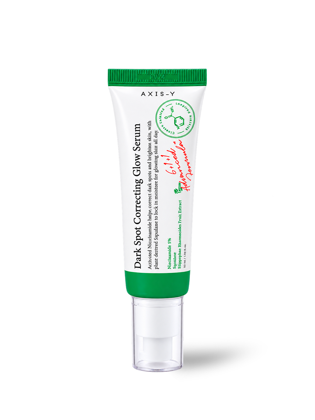 Sérum Dark Spot Correcting Glow AXIS-Y, 50 ml, vue de face