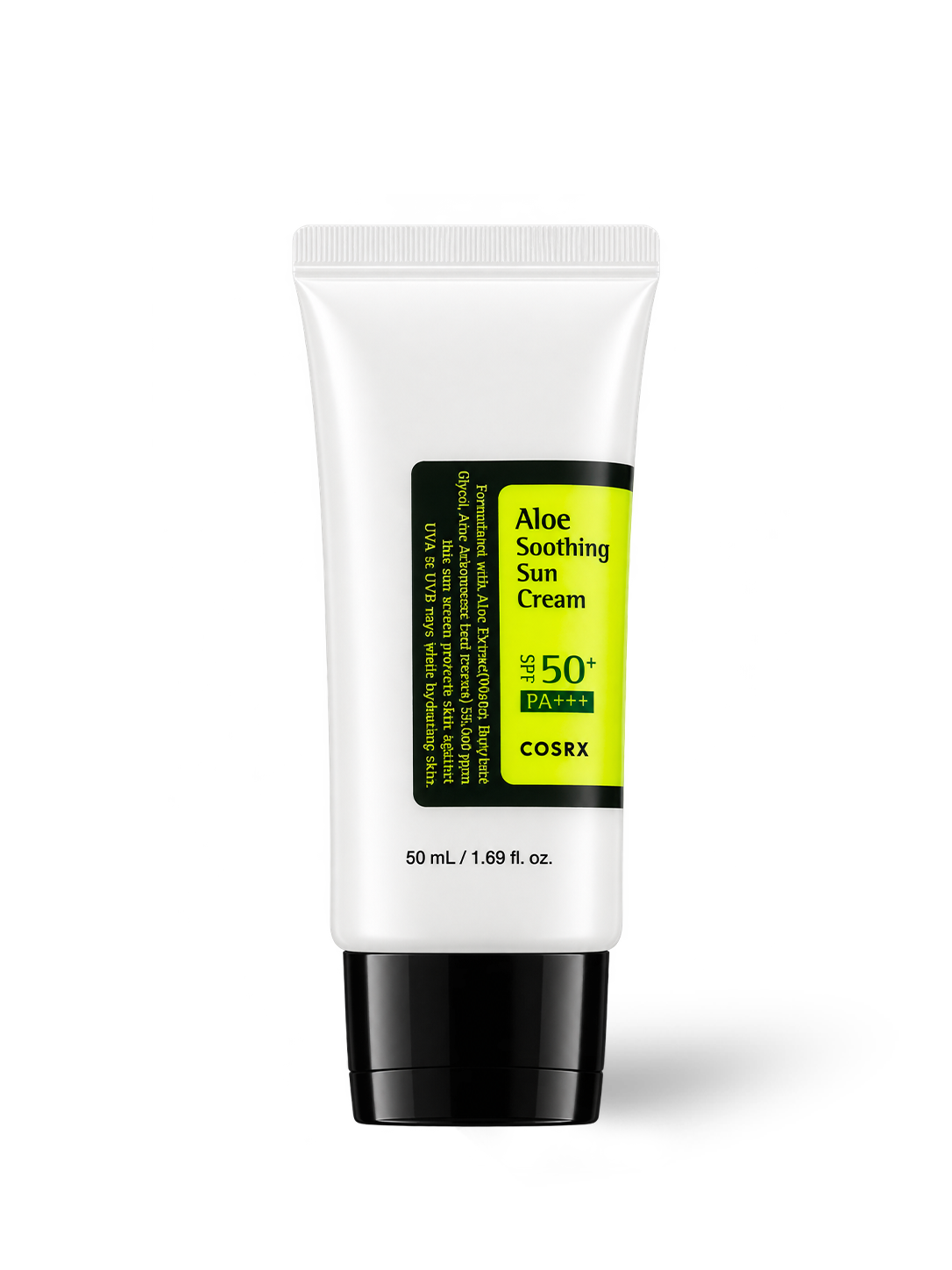 Crème solaire Aloe Soothing Sun Cream SPF50+ COSRX, 50 ml, vue de face