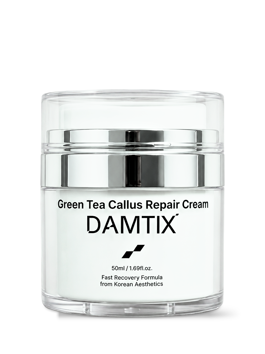 Crème réparatrice au thé vert Green Tea Callus DAMTIX, 50 ml, vue de face