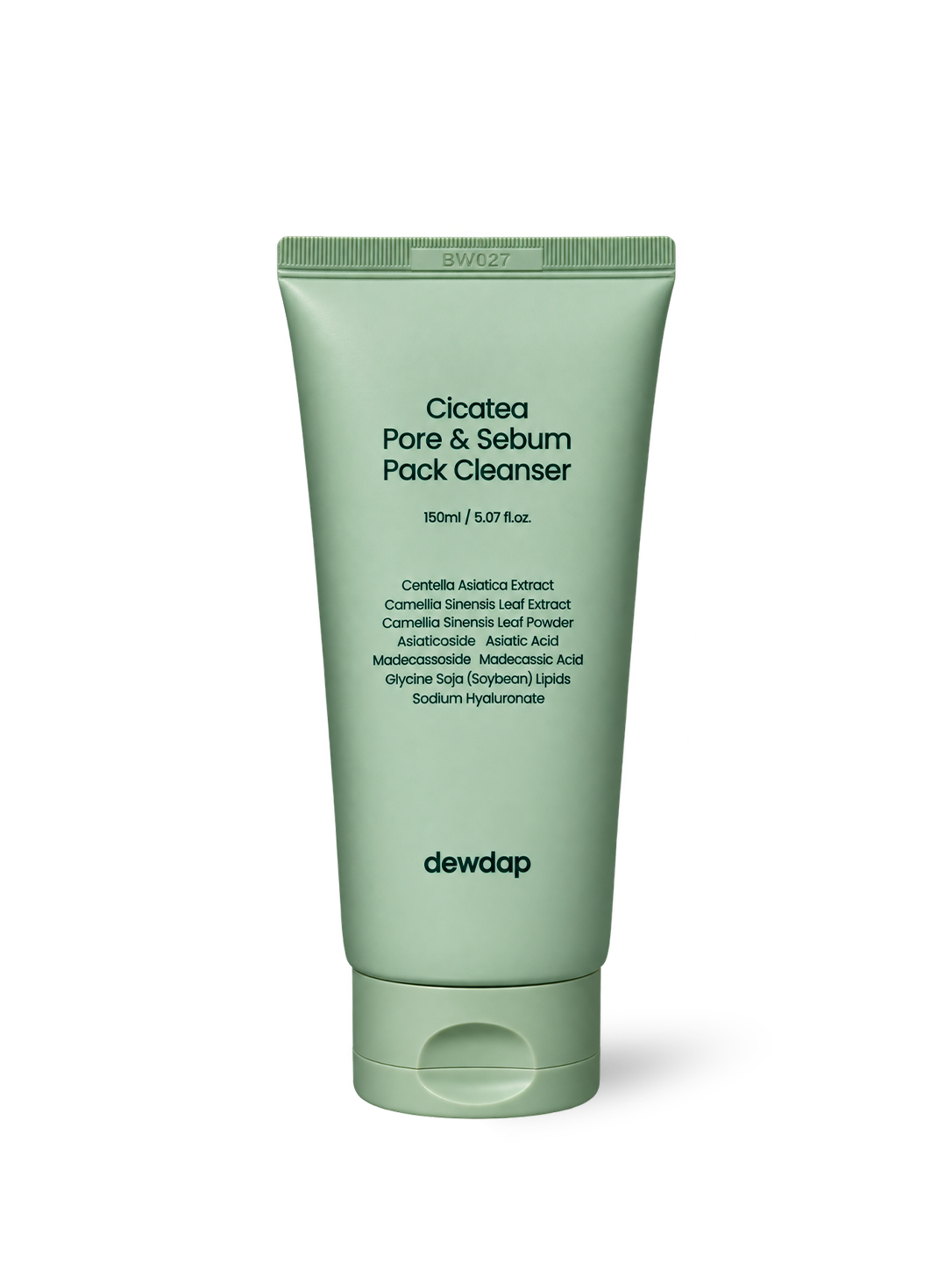 Nettoyant et masque 2-en-1 purifiant Cicatea DEWDAP, 150 ml, vue de face