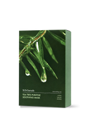 Masques tissu apaisants au tea tree Tea Tree Purifine Dr. Ceuracle, 10 masques, vue de face