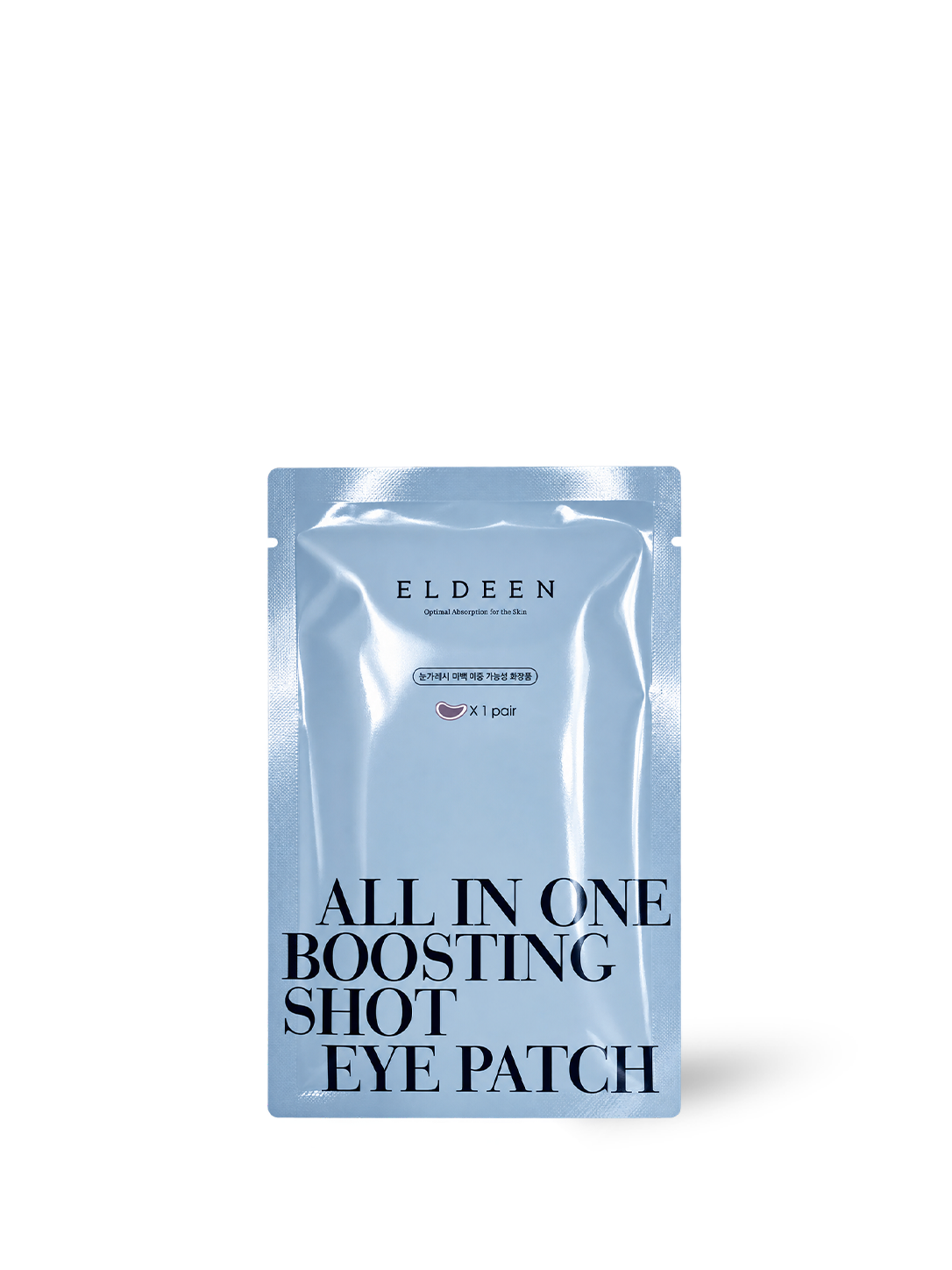 Patchs yeux microdart anti-rides ELDEEN, 1 paire, sachet, vue de face