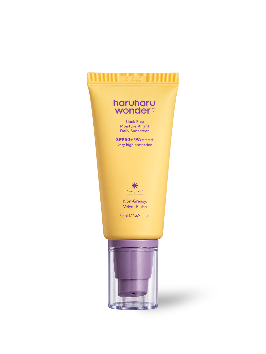 Crème solaire Black Rice Moisture Airyfit Haruharu Wonder, 50 ml, vue de face