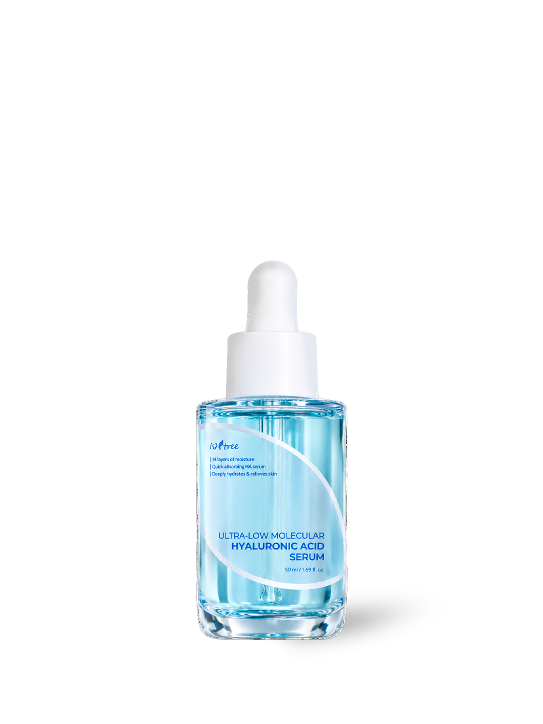 Sérum hydratant Ultra-Low Molecular Hyaluronic Acid Isntree, 50 ml, vue de face