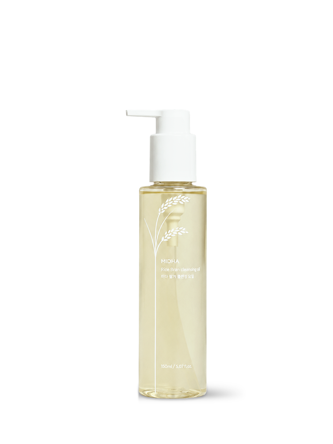 Flacon pompe de l’huile nettoyante au riz MIDHA 150 ml