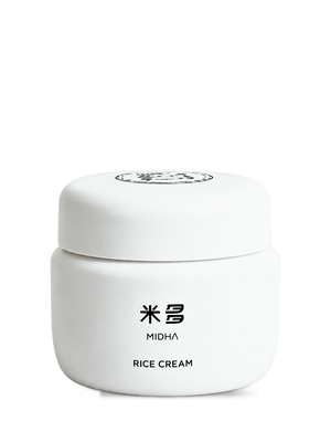 Crème hydratante au riz Rice Cream MIDHA, 50 ml, pot, vue de face
