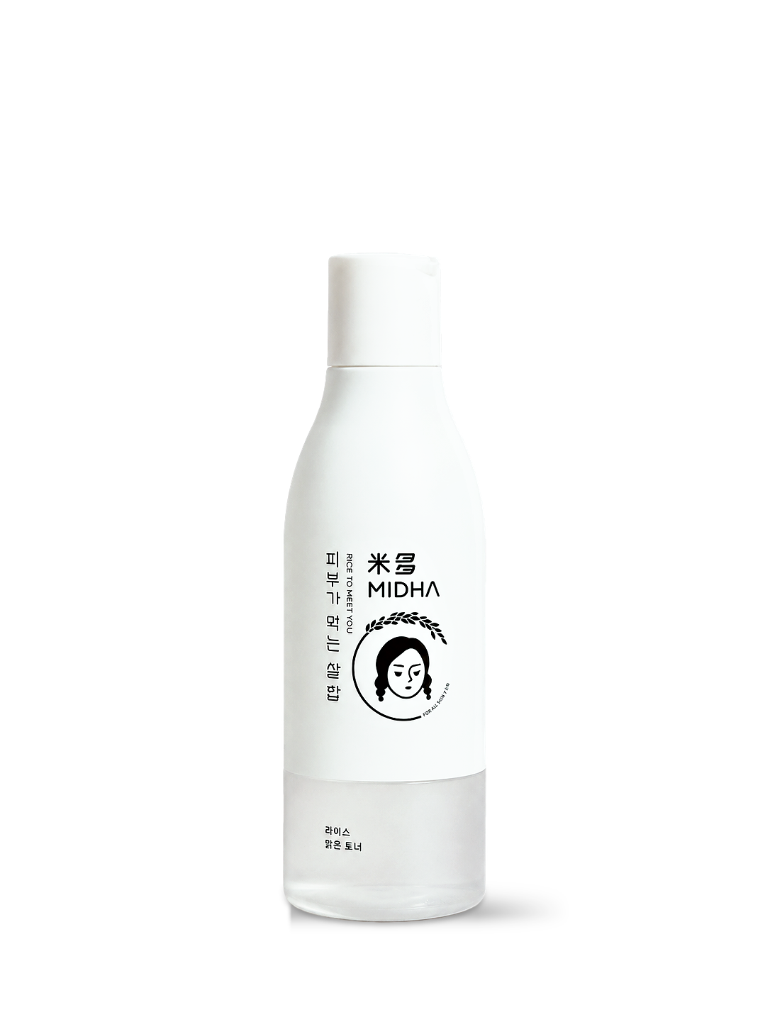 Lotion tonique au riz Rice Pure Toner MIDHA, 200 ml, vue de face