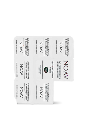 Capsules glow et hydratation Galactomyces Spa Capsule NOAV, 7 capsules sous blister, vue de face