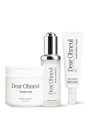 Routine essentiels peau sèche Dear Ohneul, les trois soins, vue de face