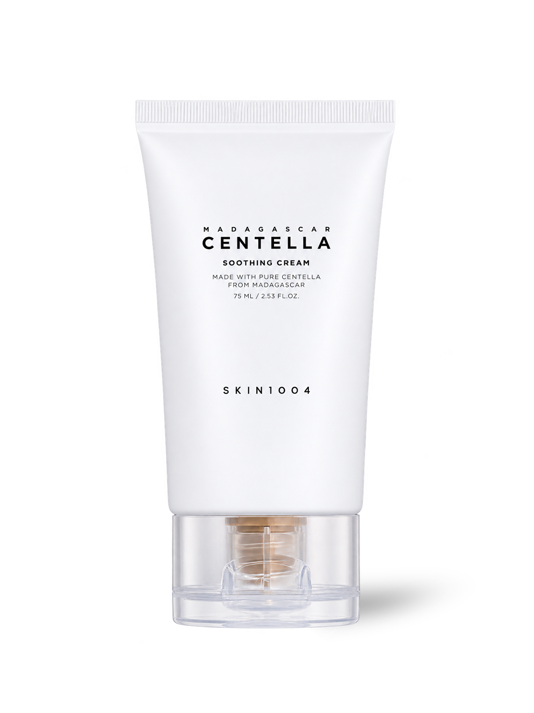 Crème apaisante Madagascar Centella Soothing Cream SKIN1004, 75 ml, vue de face