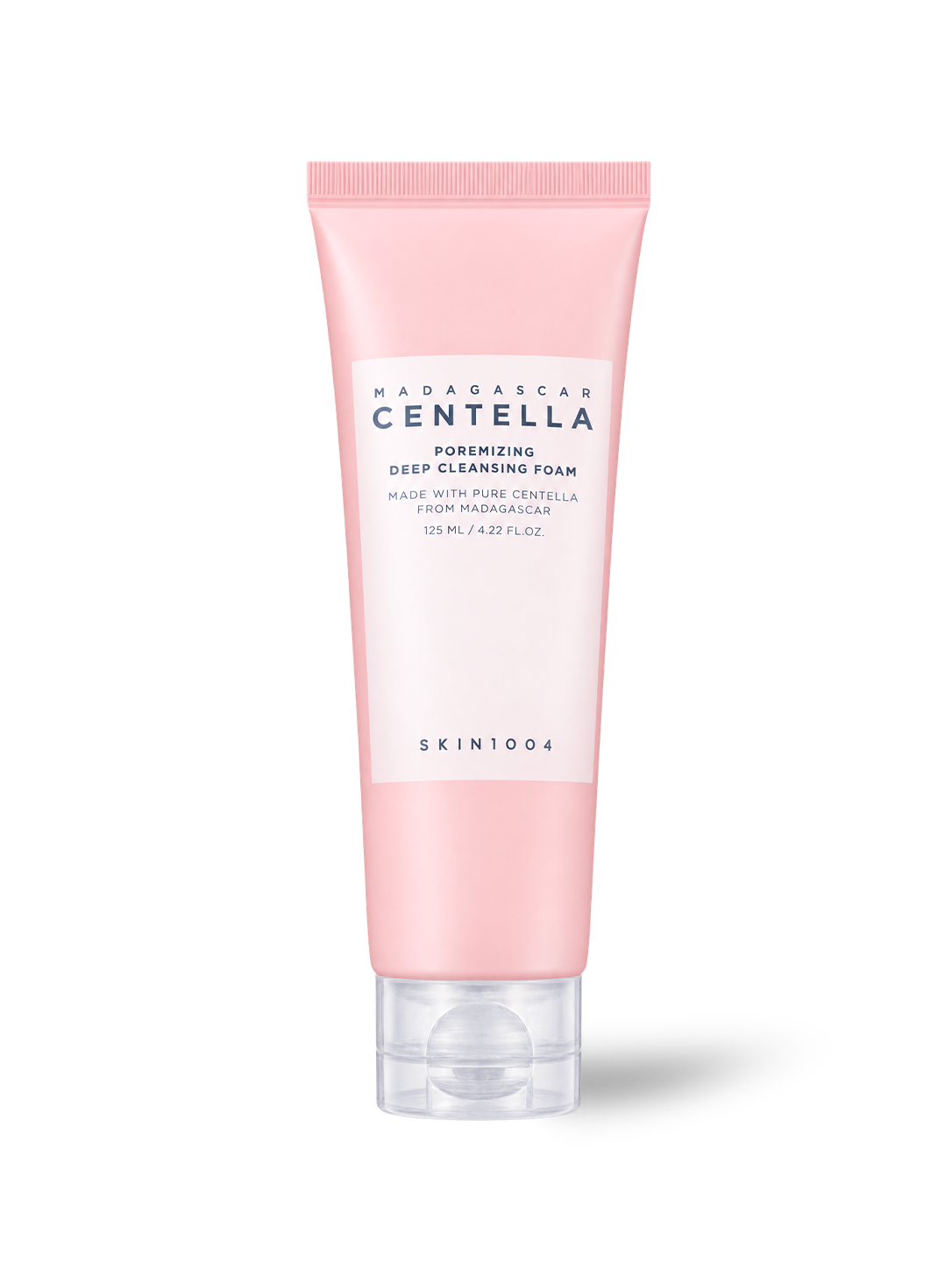 Mousse nettoyante Madagascar Centella Poremizing Deep SKIN1004, 125 ml, vue de face