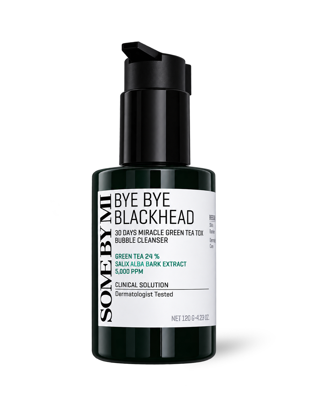 Nettoyant au thé vert Bye Bye Blackhead SOME BY MI, 120 g, vue de face