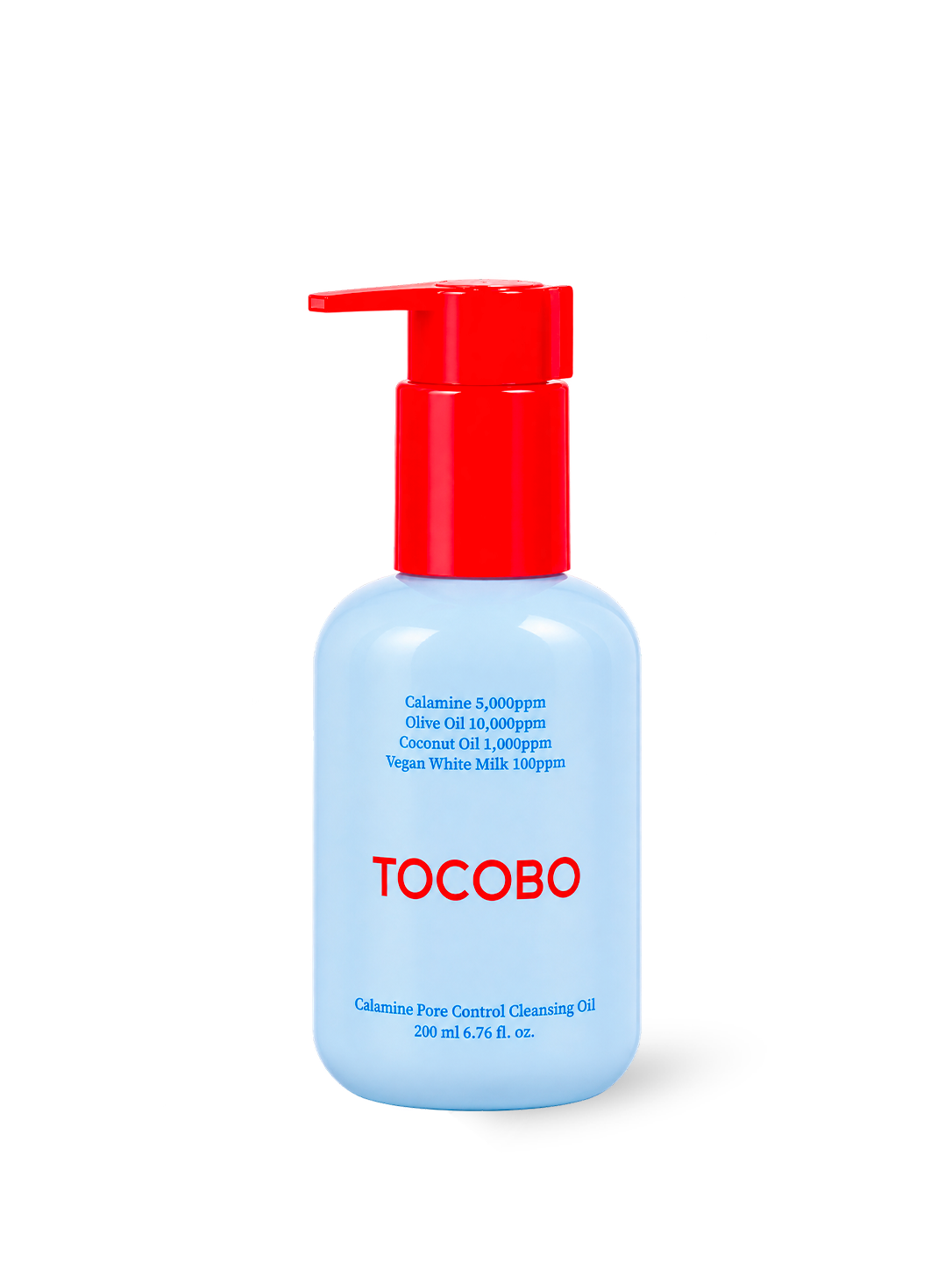 Huile démaquillante Calamine Pore Control TOCOBO, 200 ml, vue de face